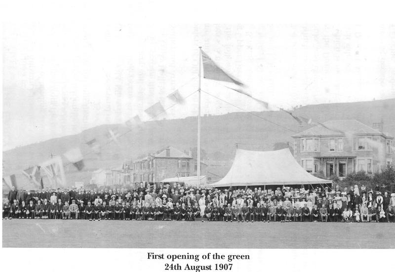Opening the Green 24/08/1907