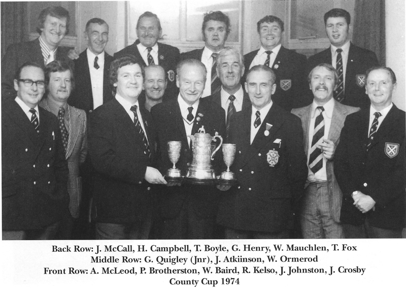 County Cup Winners 1974